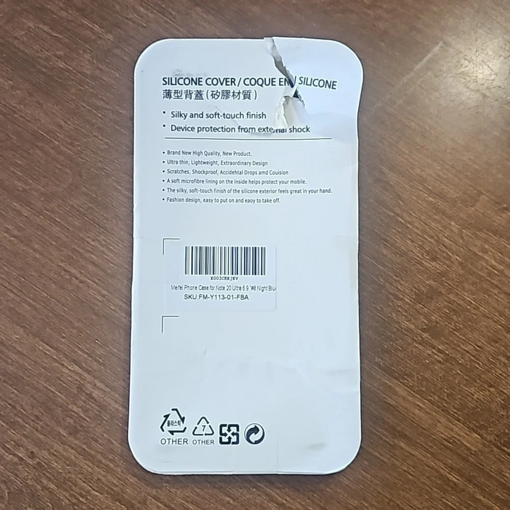 Samsung Note 20 silicone cover